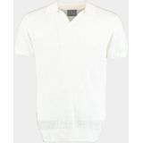 Commander - Polo - Wit - 100% Linnen - Korte Mouwen