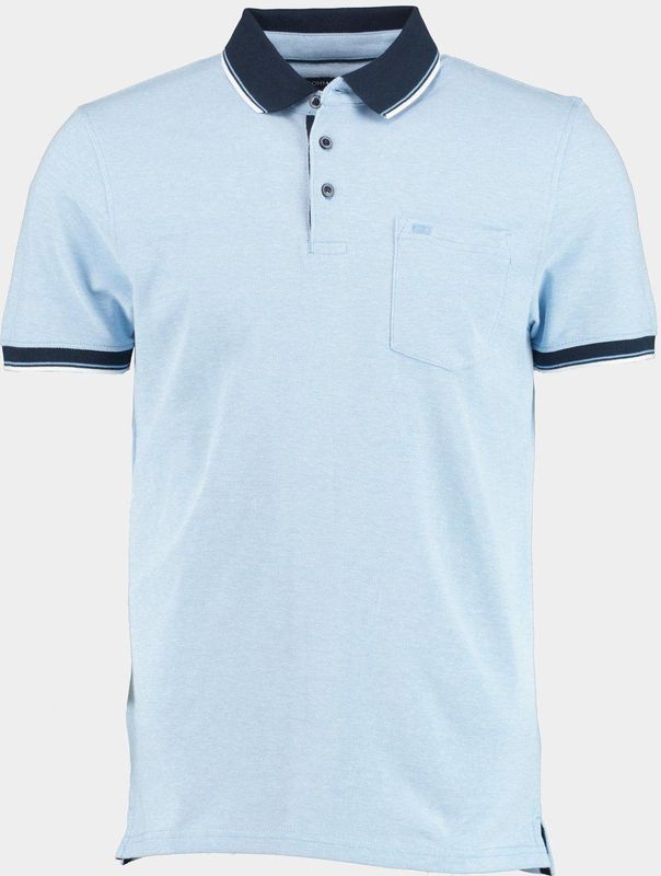 Commander Flag - Poloshirt - Blauw - Katoen
