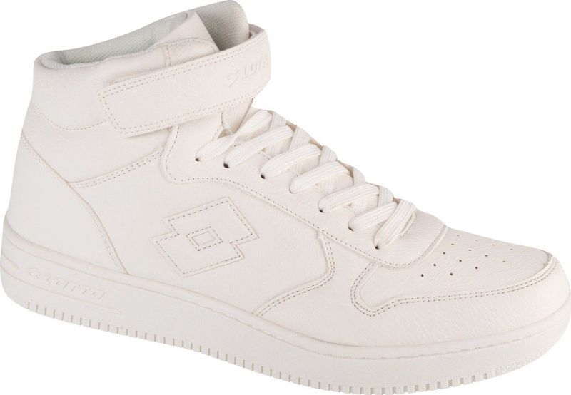 Lotto - PALIOT MID OC - Unisex Sneaker - Wit - Leer