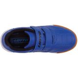 Lotto - Zaalschoenen - Blue-black - Niet-verkleurende Zool - Klittenbandsluiting