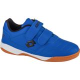 Lotto - Zaalschoenen - Blue-black - Niet-verkleurende Zool - Klittenbandsluiting