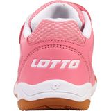 Lotto - Zaalschoenen - FR.PINK-WHITE - Voor Kindervoeten Geschikte Pasvorm