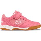 Lotto - Zaalschoenen - FR.PINK-WHITE - Voor Kindervoeten Geschikte Pasvorm
