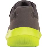 Veters - Grijs/Lime - Textiel - Kindvriendelijke Pasvorm - Vetersluiting - Klittenbandsluiting