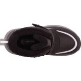 LOTTO Unisex Alstyne Tex K halflange laarzen voor kinderen, zwart limoen, 25 EU