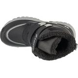 LOTTO Unisex Alstyne Tex K halflange laarzen voor kinderen, zwart limoen, 25 EU