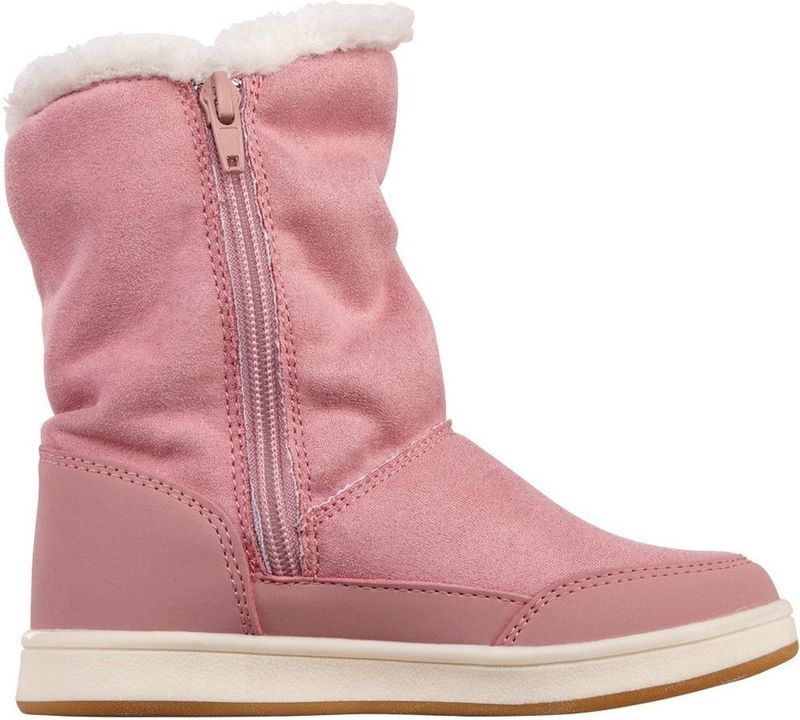 Lotto GRAMADA FUR K Unisex Kids halflange laarzen, DK.Rose/DK.RED, 25 EU, Dk Rose Dk Red, 25 EU