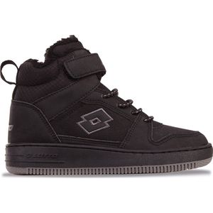 Lotto - PREHNA FUR K - Kindertrainers - Zwart - Gevoerd - Materiaalmix