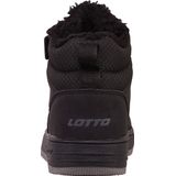 Lotto - PREHNA FUR K - Kindertrainers - Zwart - Gevoerd - Materiaalmix