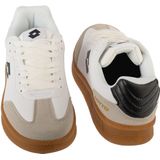 Schoenen - White/Black - Rubber - Vetersluiting