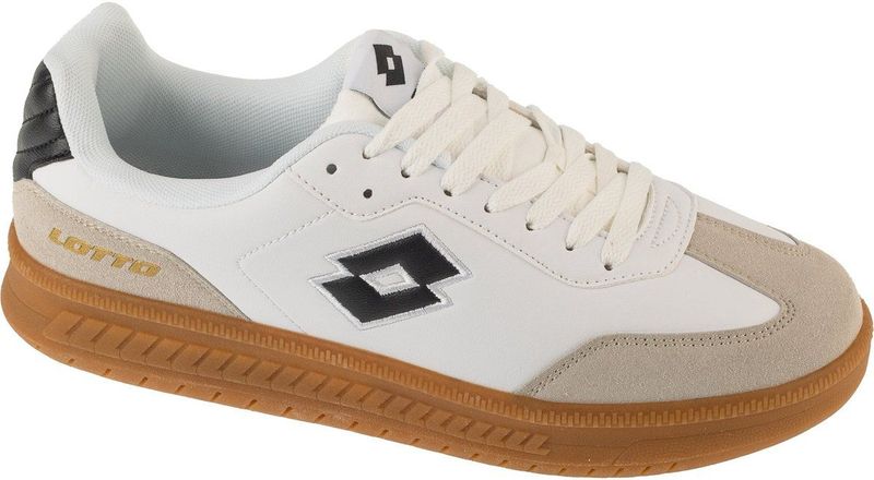 Schoenen - White/Black - Rubber - Vetersluiting