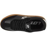 Zwart/wit - Sportschoenen - Rubber - Laag - Vetersluiting