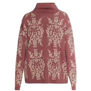 idem Gebreide damestrui, oudroze crème, XL/XXL