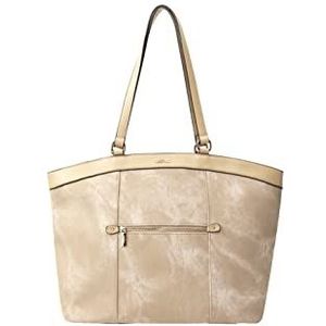EYOTA Dames Shopper Bag, kameel