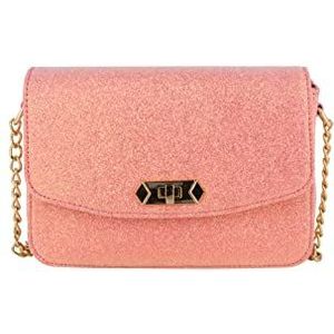 SWIRLY Schoudertas voor dames, Roze