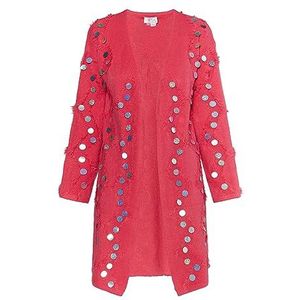 UCY Cardigan pour femme, Rose, XL-XXL