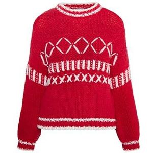 ZITHA Damestrui, rood/wit, XS/S