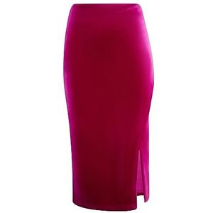 Sookie dames midirok, roze, XL
