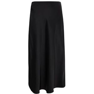 caneva dames midirok, zwart, S