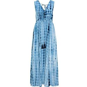 CHUBBA dames maxi-jurk jurk, blauw, XS