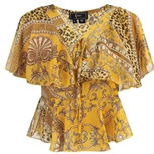 Tweek Damesblouse, geel, L