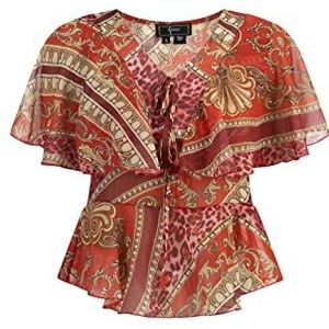 caneva Damesblouse, Rood
