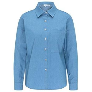 PLUMDALE Dameshemd, Helldenim, L