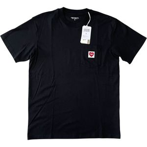 Carhartt WIP - Loose Fit T-shirt - Korte Mouwen - Zwart - Katoen