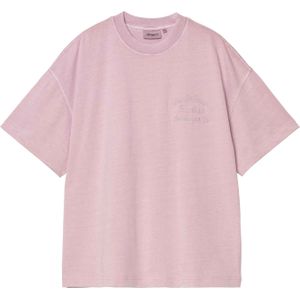 Carhartt - S/S Bait Shack T-Shirt Garment Dyed - Paars - T-shirt