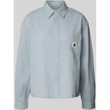 Carhartt - W' L/S Toland Shirt Toland Stripe - Blauw - Dames