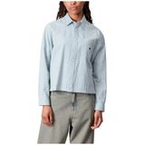 Carhartt - W' L/S Toland Shirt Toland Stripe - Blauw - Dames