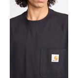 Carhartt WIP - S/S Work Pocket T-Shirt - Zwart - T-shirt