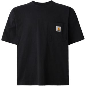 Carhartt WIP - S/S Work Pocket T-Shirt - Zwart - T-shirt