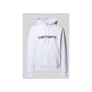 Carhartt Wip - Hooded Sweatshirt - Grijs - Heren - Katoenmix