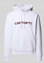 Carhartt Wip - Hooded Sweatshirt - Grijs - Heren - Katoenmix