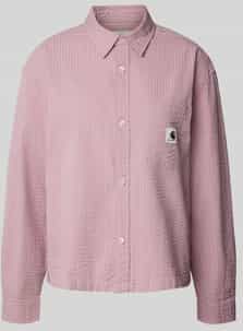 Blouse - Effen - Katoen - Lange Mouw - Normale Pasvorm