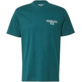 T-shirt - Zwart - Jersey - Ronde Hals - Logoprint