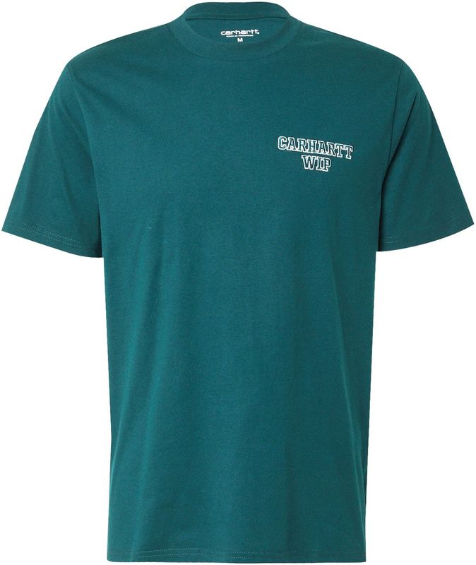 T-shirt - Zwart - Jersey - Ronde Hals - Logoprint