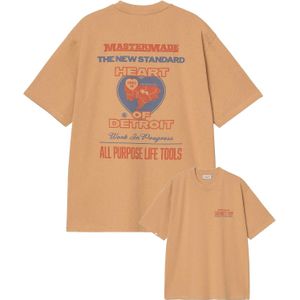 Carhartt - S/S Arcan T-Shirt - Bruin - T-shirt