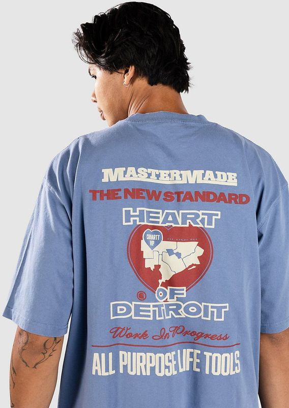 Carhartt - S/S Arcan T-Shirt Sorrent - T-shirt - Blauw