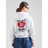 Carhartt - W' Hooded Heart II Hartt Jacket - Sweatshirt - Grijs