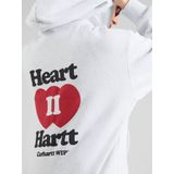 Carhartt - W' Hooded Heart II Hartt Jacket - Sweatshirt - Grijs