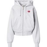 Carhartt - W' Hooded Heart II Hartt Jacket - Sweatshirt - Grijs