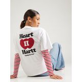 Carhartt WIP - Shirt 'Heart II Hartt' - Rood/Zwart/Wit - T-shirt
