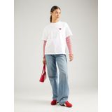 Carhartt WIP - Shirt 'Heart II Hartt' - Rood/Zwart/Wit - T-shirt