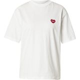 Carhartt WIP - Shirt 'Heart II Hartt' - Rood/Zwart/Wit - T-shirt