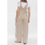 Carhartt WIP - Jumpsuit - Beige - Dames - Katoen