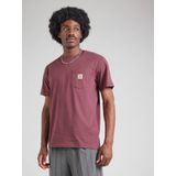 Carhartt - S/S Pocket T-Shirt Rondo - T-shirt - Bordeauxrood - Katoen