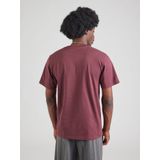 Carhartt - S/S Pocket T-Shirt Rondo - T-shirt - Bordeauxrood - Katoen