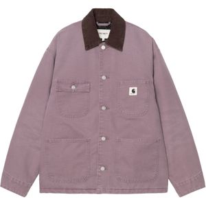 Carhartt WIP - Michigan - Geïsoleerde Jas - Paars - Dames - Leer